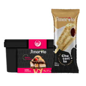 1 Pote 1l Premium - Ninho Trufado1 Picolé Premium - Chocorito