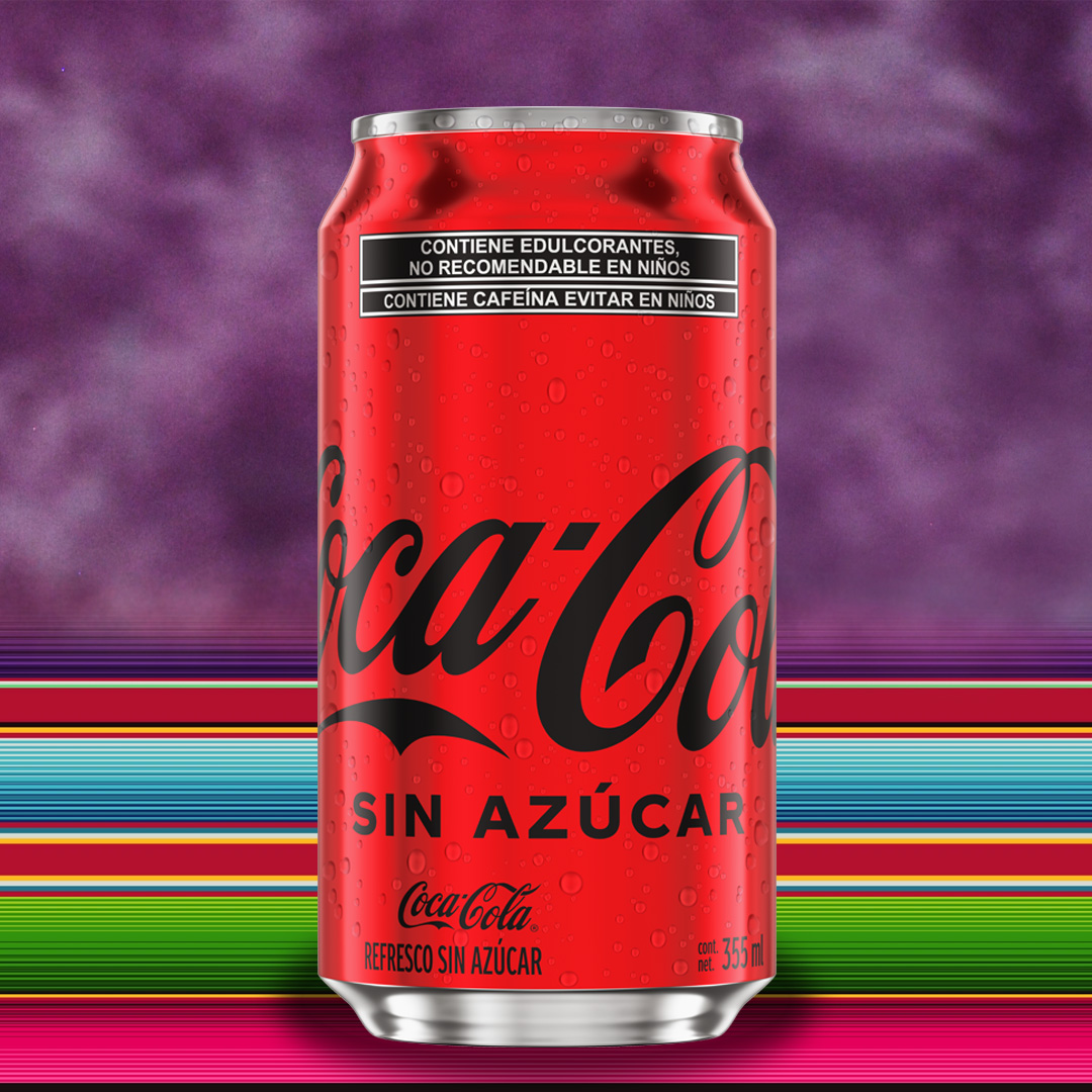 Coca Cola Sin Azucar 355 ml