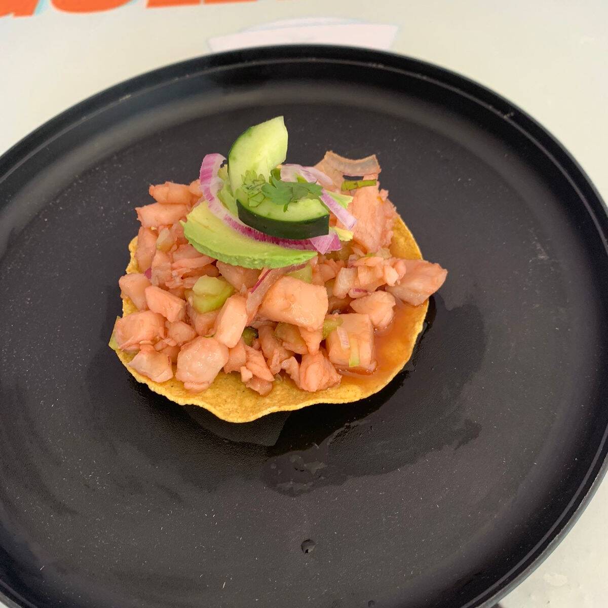 Tostada de Pescado