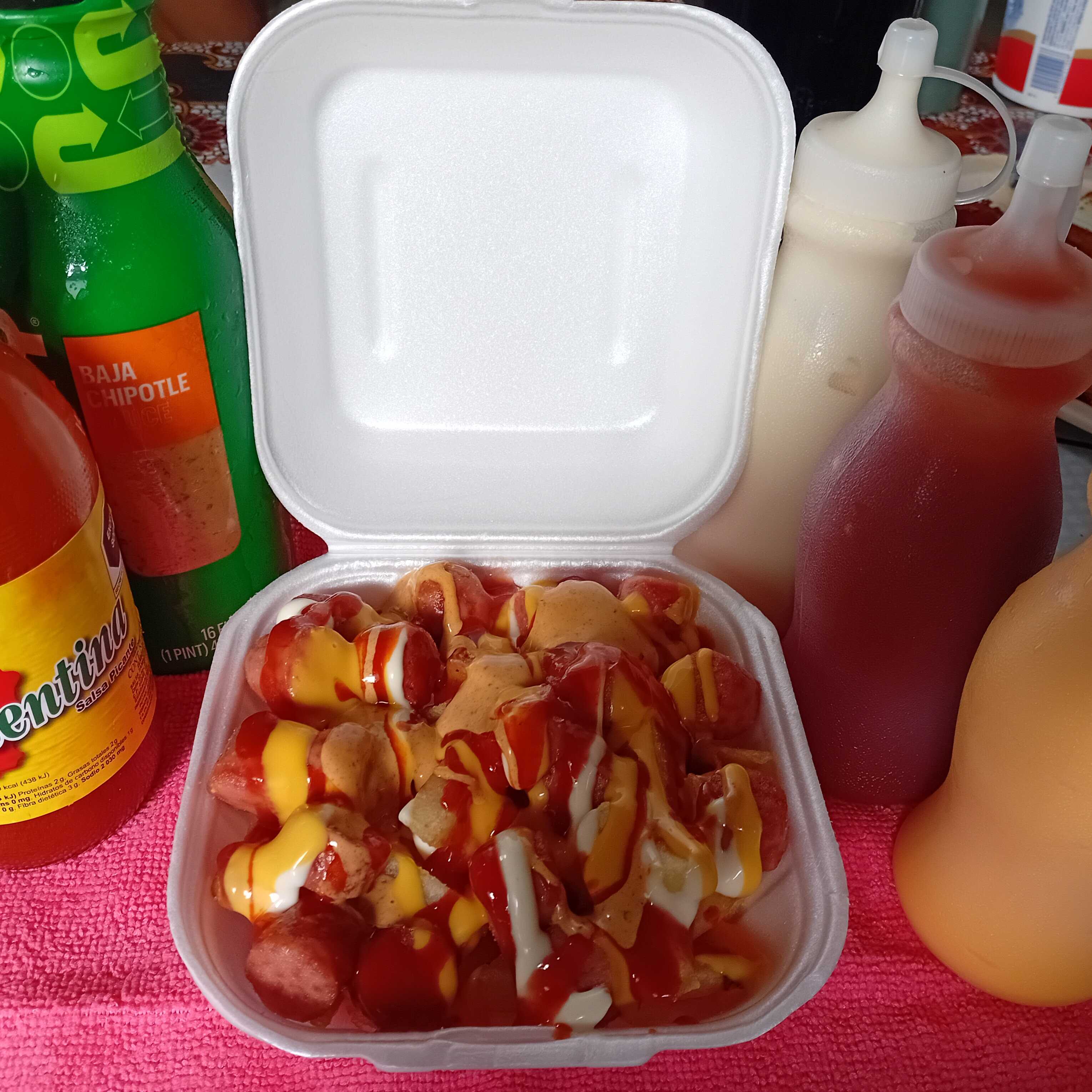 Salchipapas