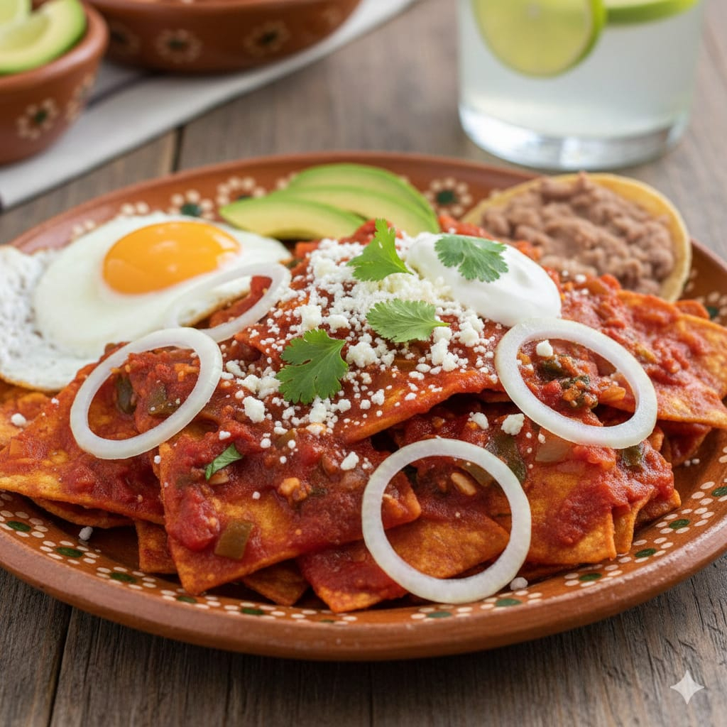 Chilaquiles Rojos