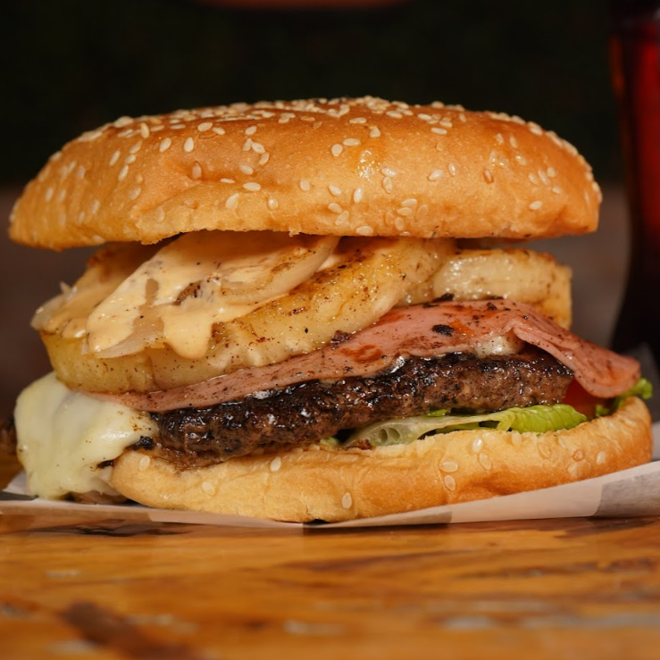 Hamburguesa Hawaiana Individual