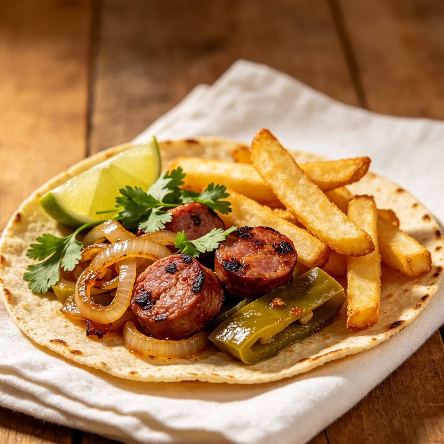Taco de Chorizo Argentino