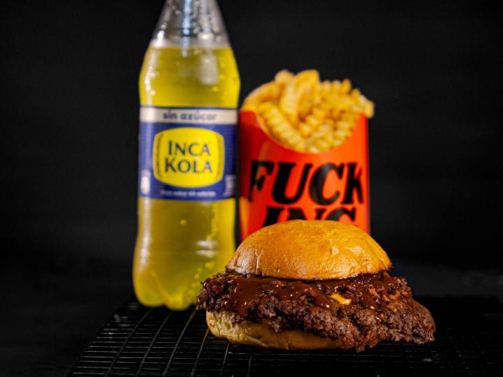 Combo Triple Bbq Burger