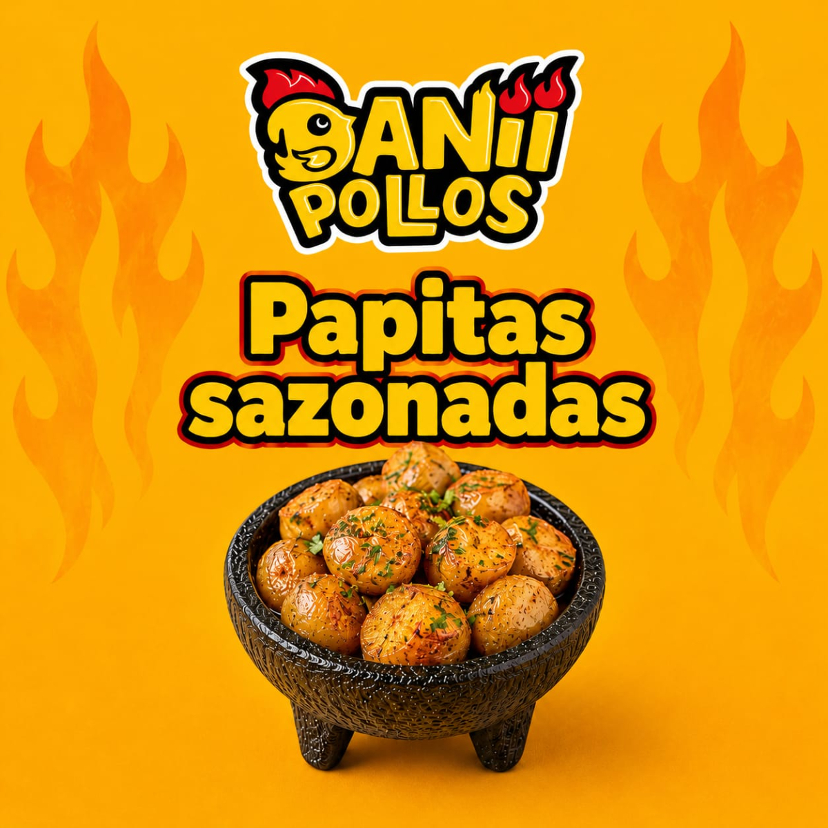 Papitas sazonadas