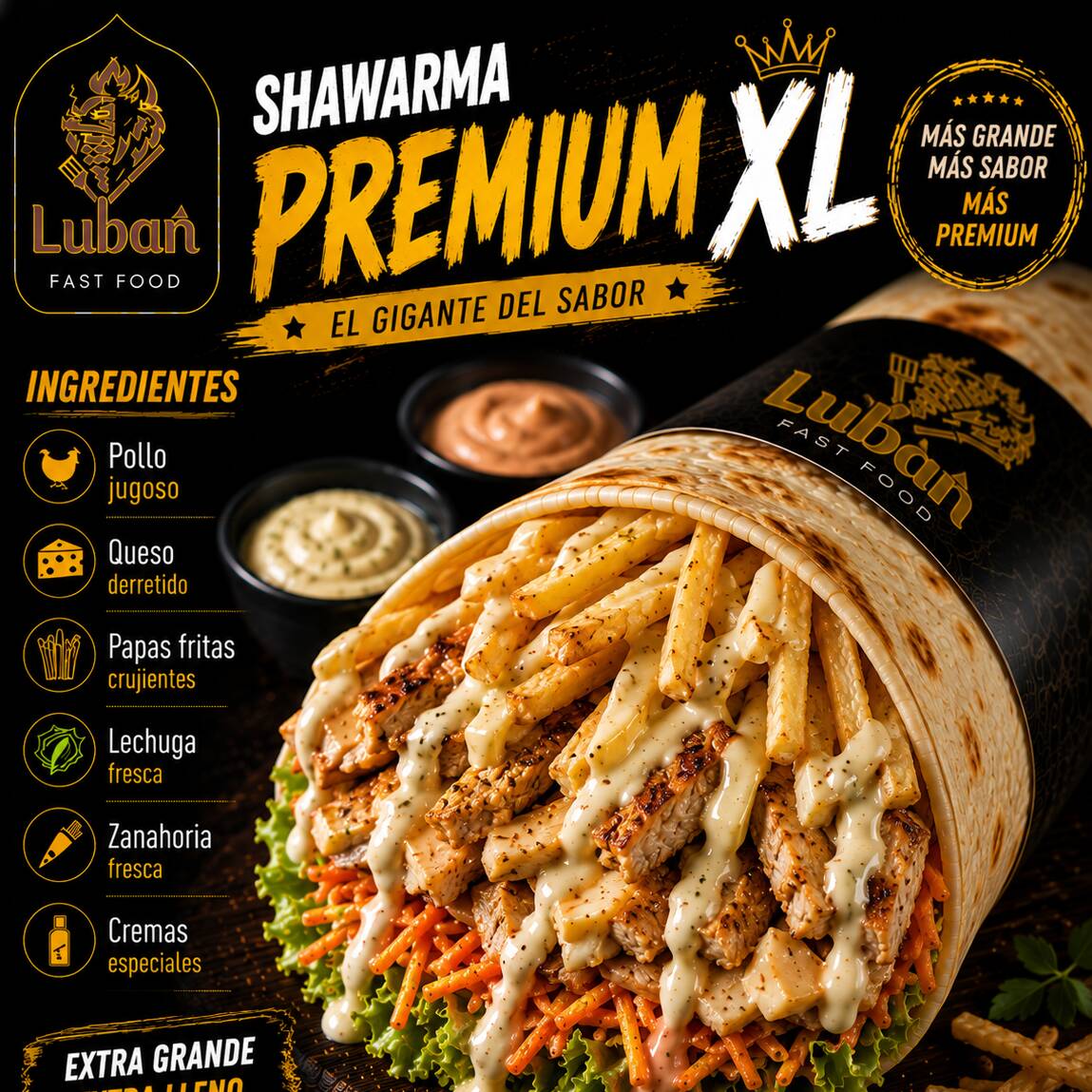 SHAWARMA PREMIUN Xl