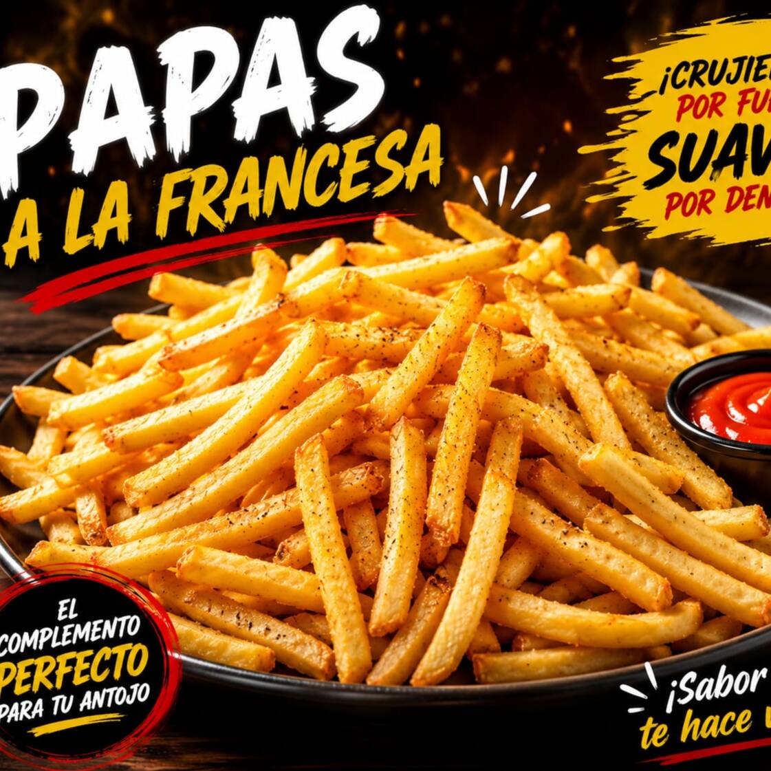 Papas a la Francesa familiar