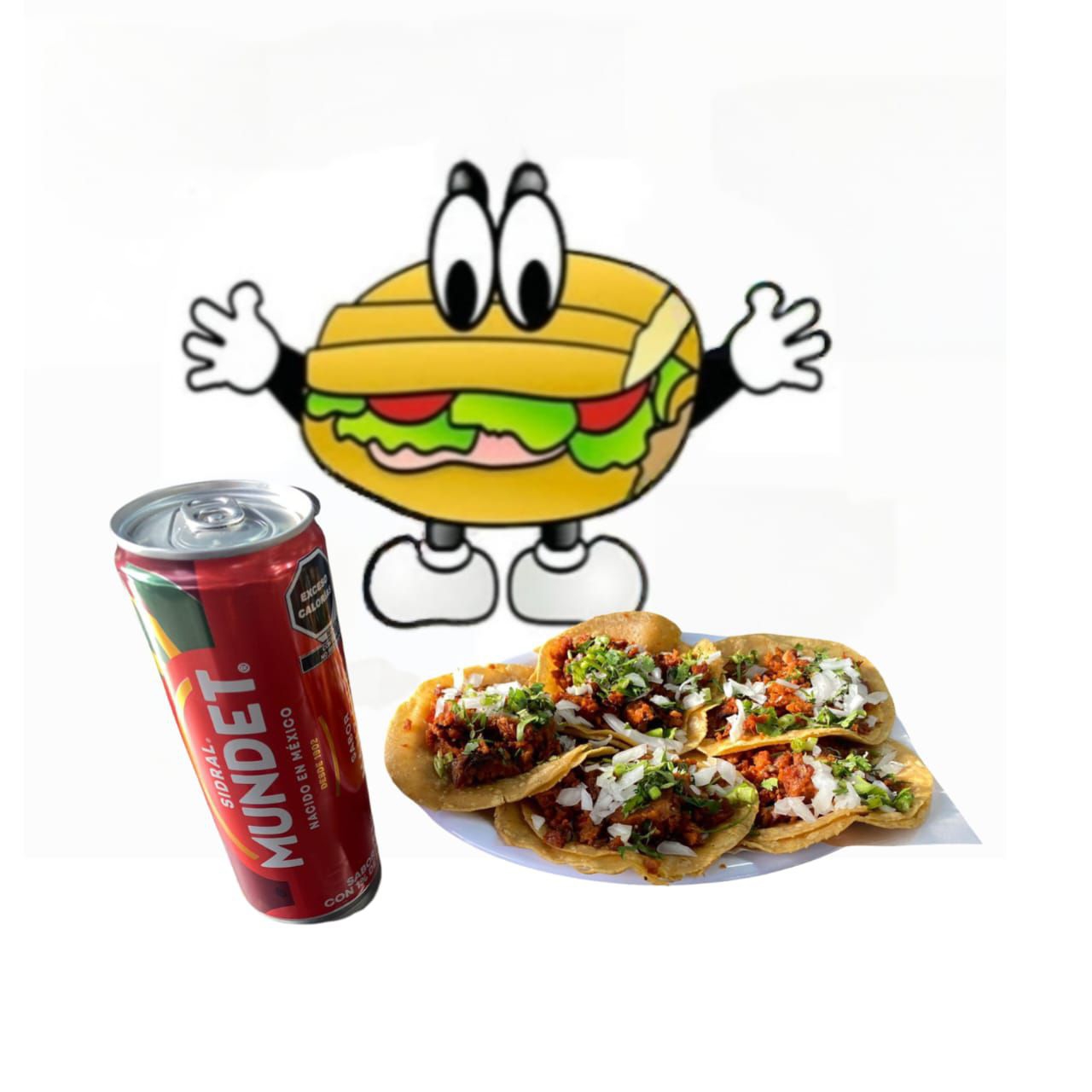 5 tacos longaniza+refresco