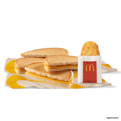 2 McQueso + HashBrown