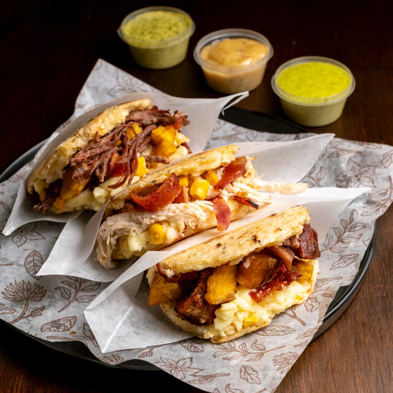 Mix de Arepas (3 mini Arepas)