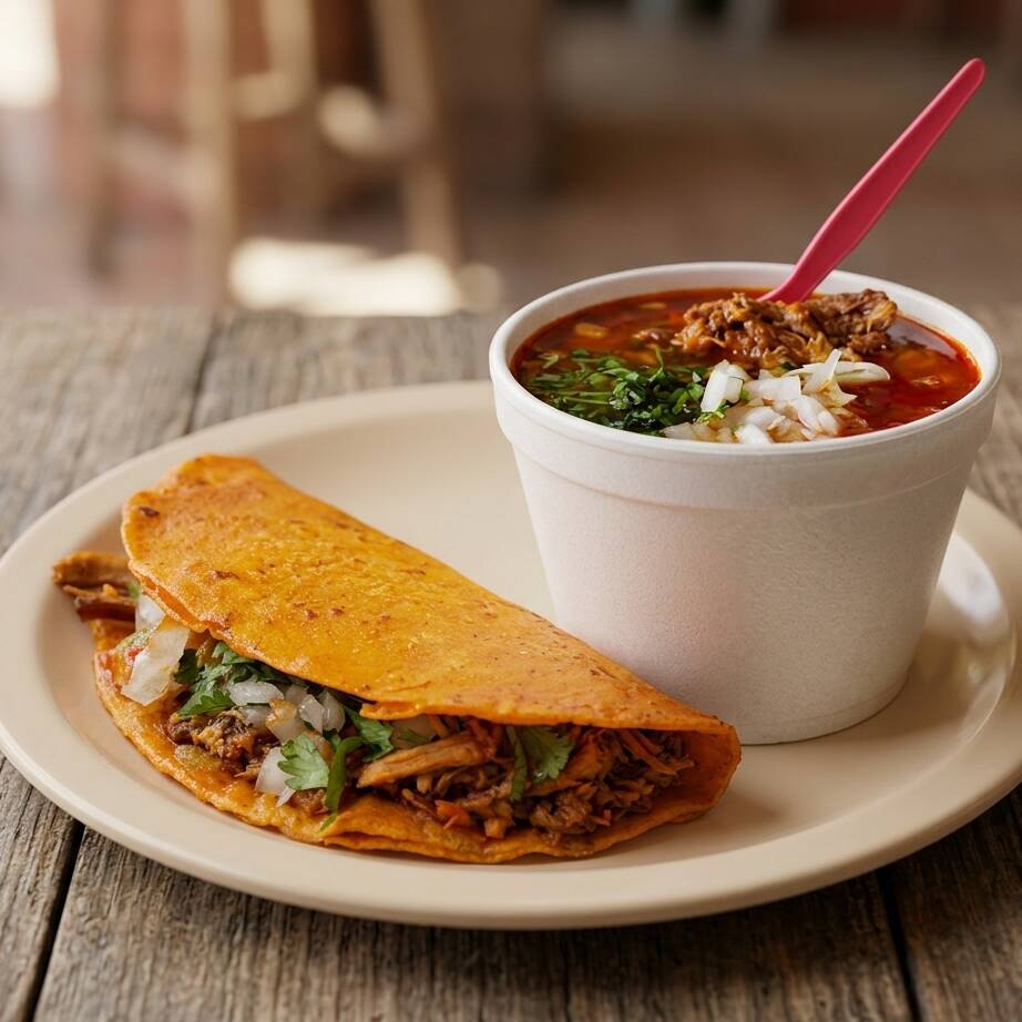 Combo Medio Litro y Taco