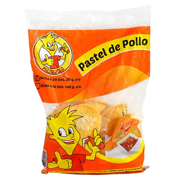 Pastel 100% Pollo 140g X10