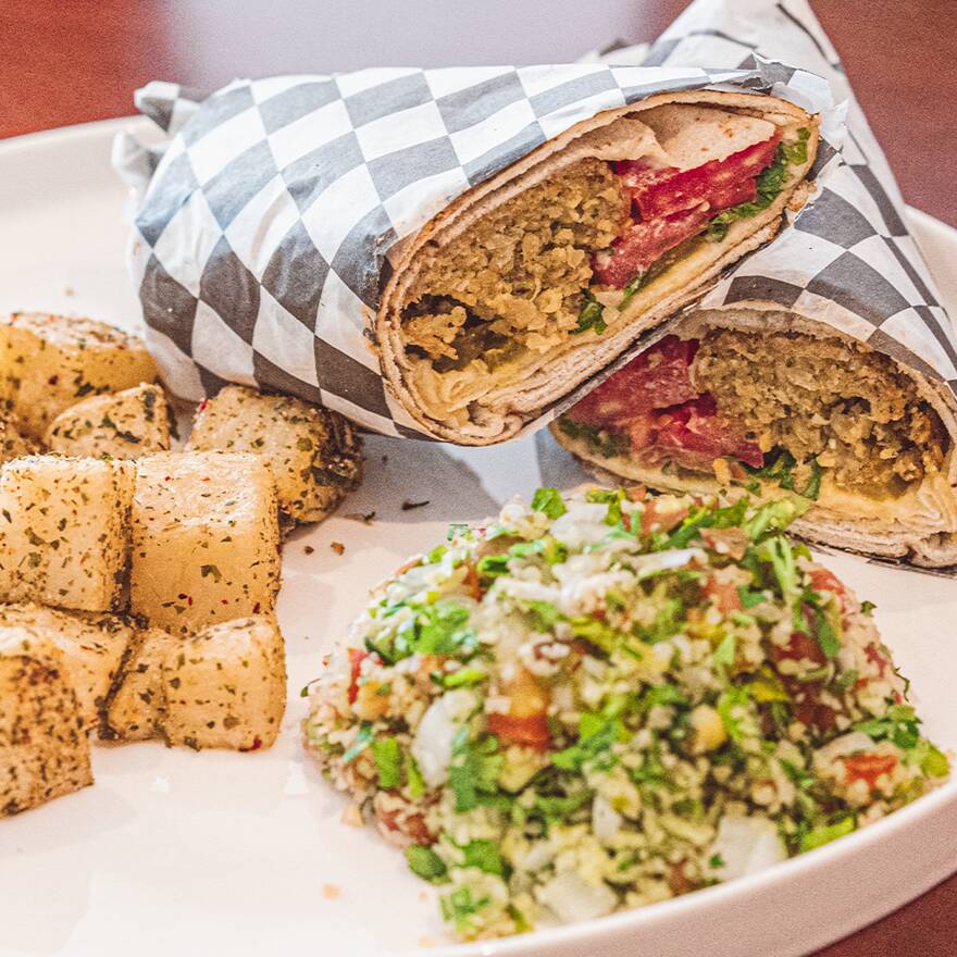 Wrap de Falafel Combo
