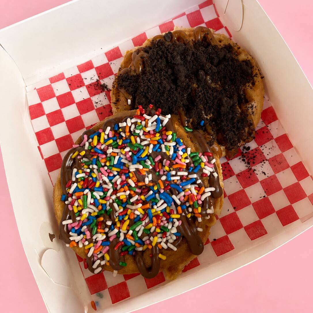 Mini Waffles Para Dos (2 Unidades)