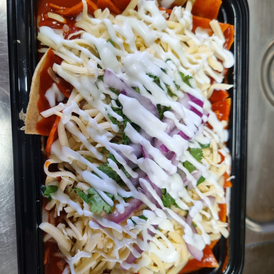 Chilaquiles Rojos Clasicos