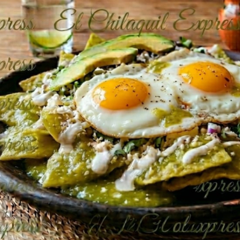 Chilabox Salsa Verde con Huevo Frito (estrellado).