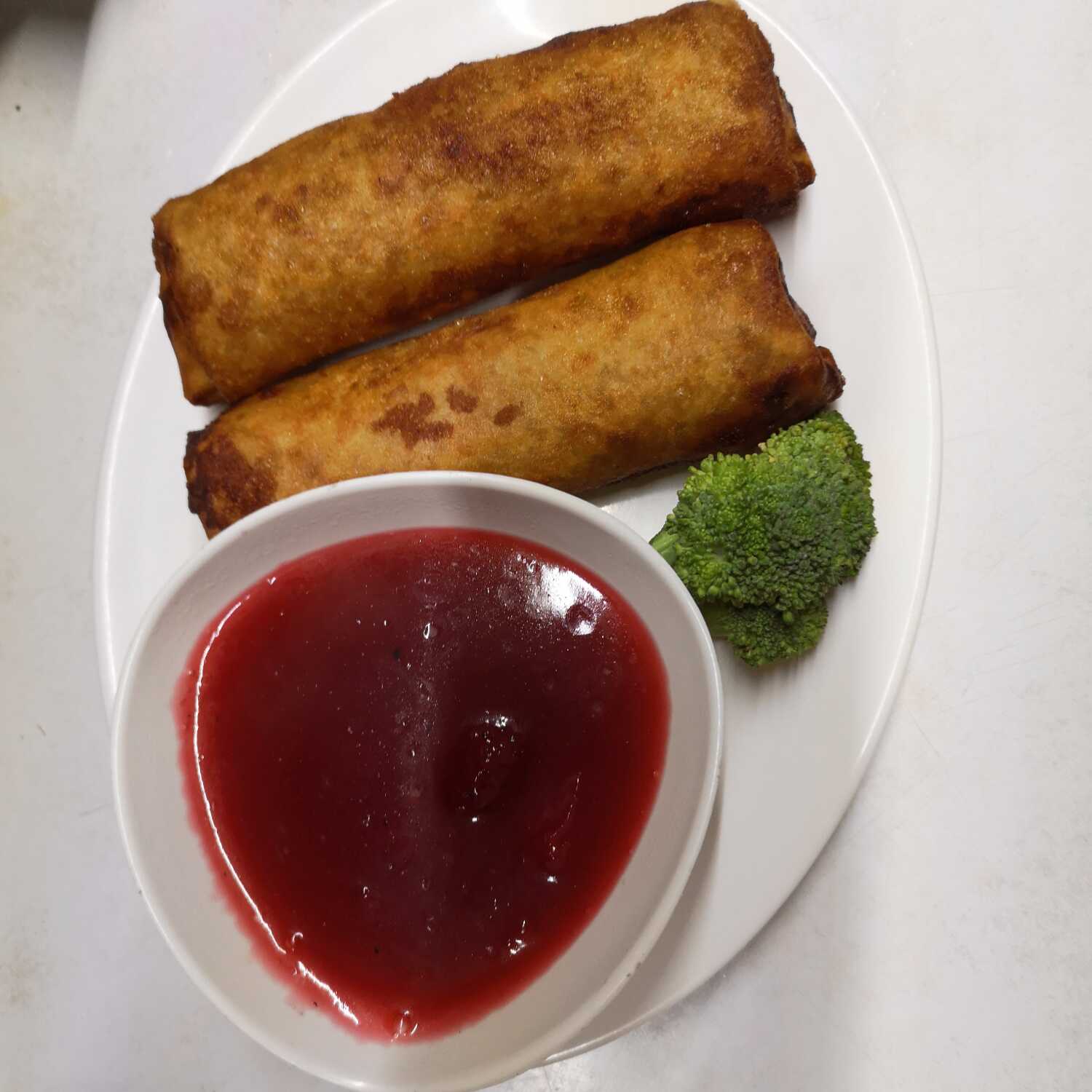 1 - Taco Chino con salsa agridulce 2 pieza