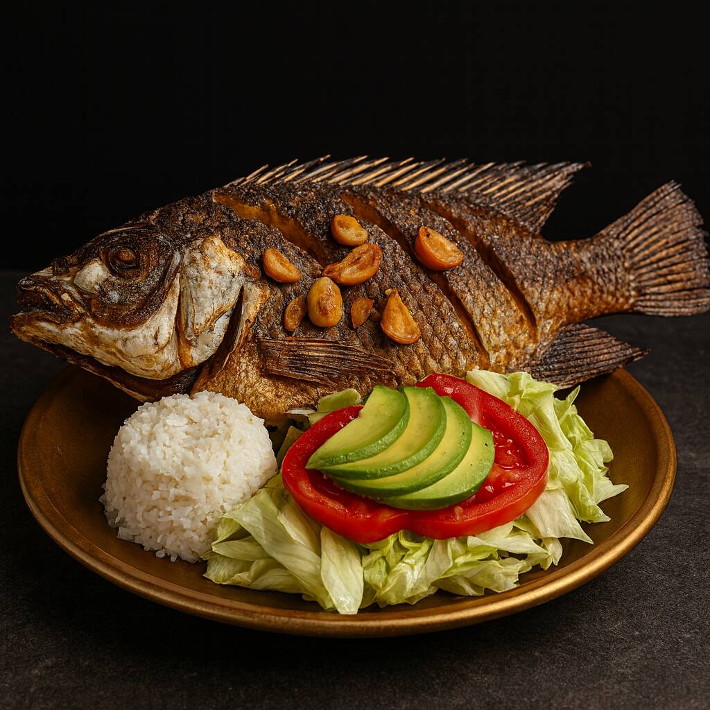 Mojarra al Mojo de Ajo