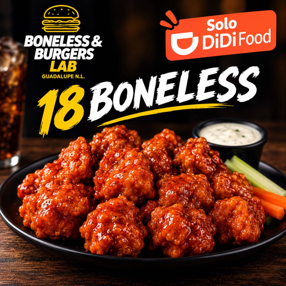 18 Boneless.