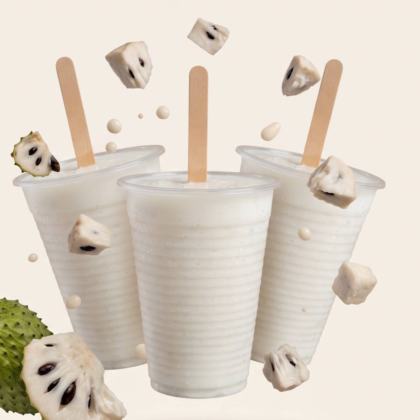 Helado de Guanabaná X 3.