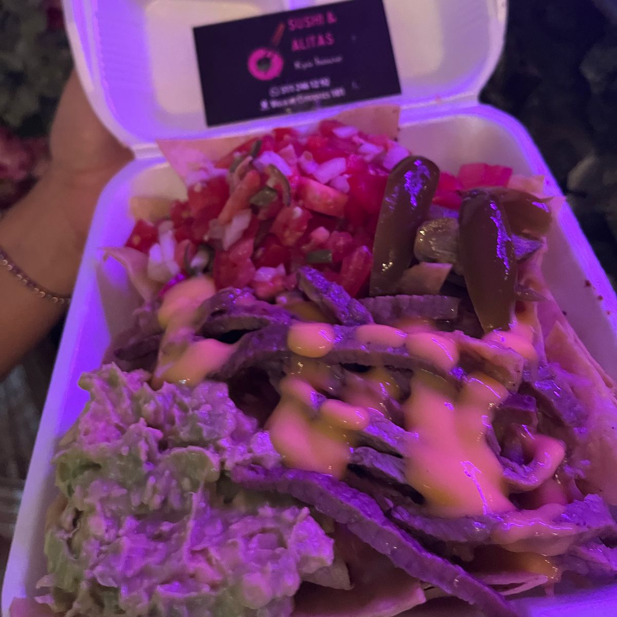Nachos de Bistec
