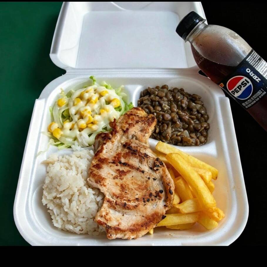 Lunch de Cerdo + Gaseosa 250 Ml
