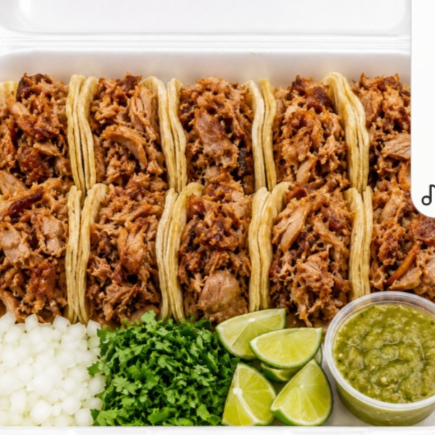 Orden de 10 Tacos de Carnitas