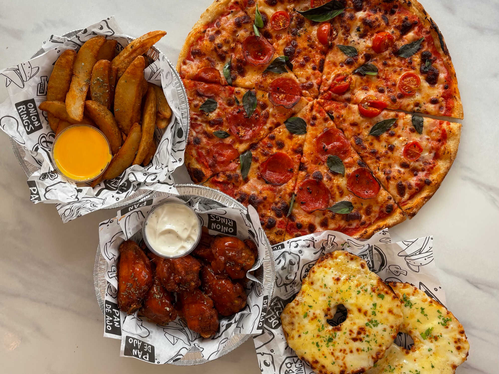 Diavolo pizza rustica