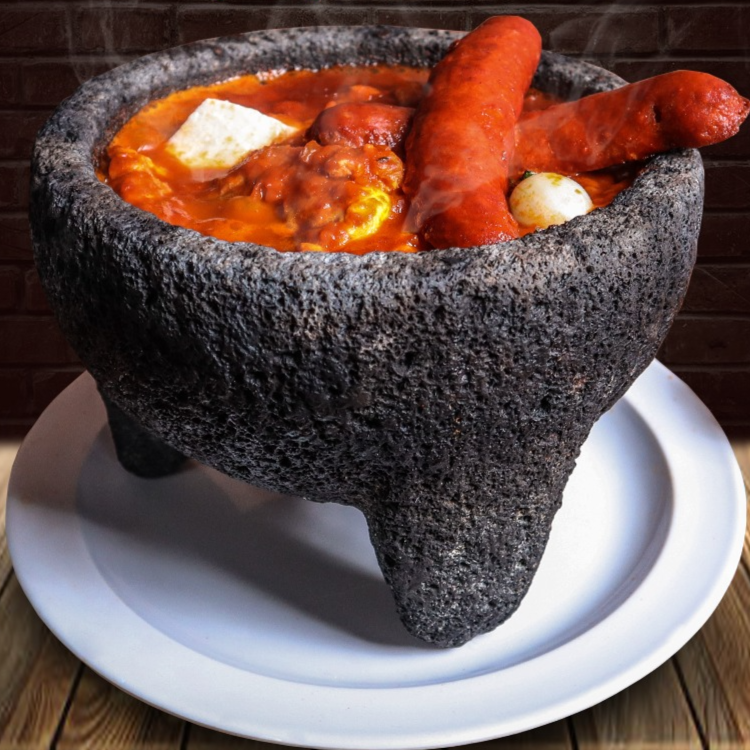 Molcajete de huevo