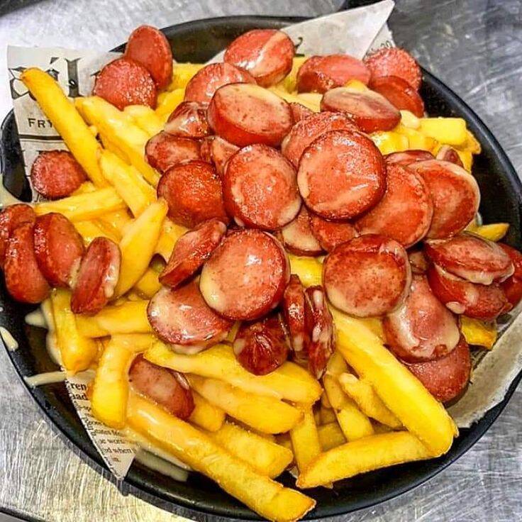 salchipapas winni para asar (roja)