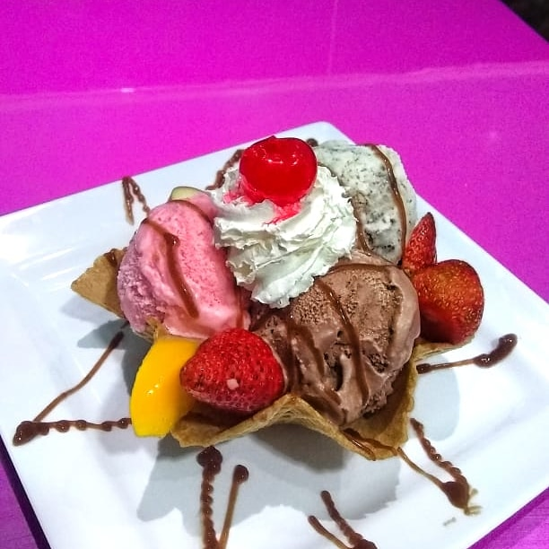 Canasta De Helado 3 Sabores
