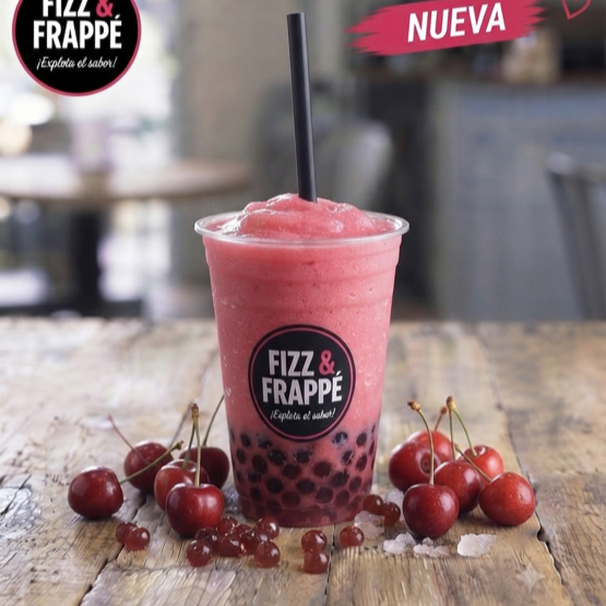Smoothie Pink Lemonade con Bobba Blueberry