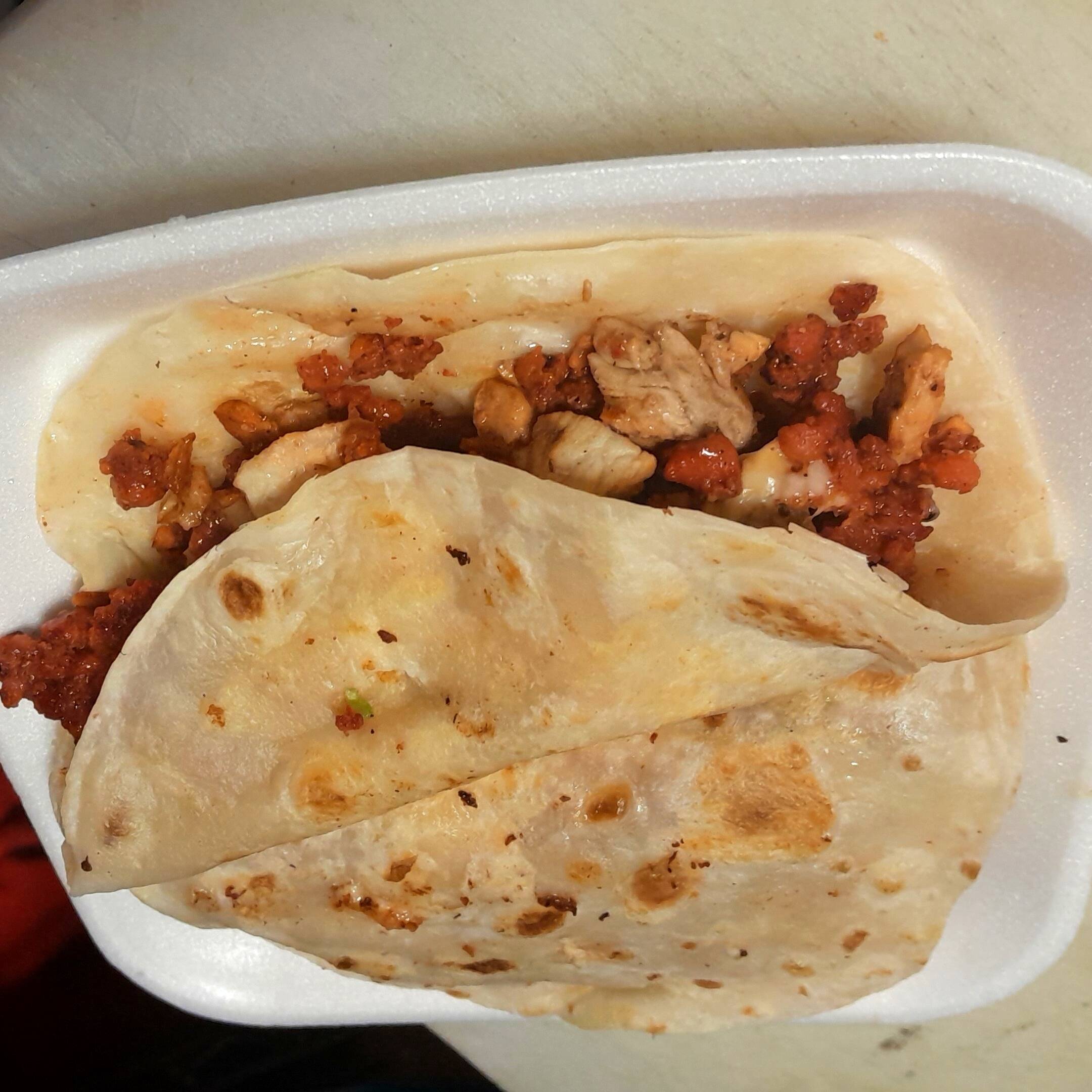 QUESADILLA DE CHULETA