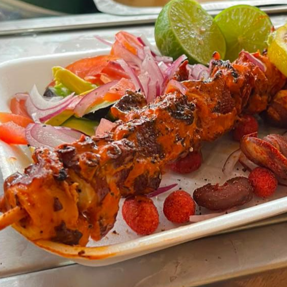 Varita de pulpo zarandeado
