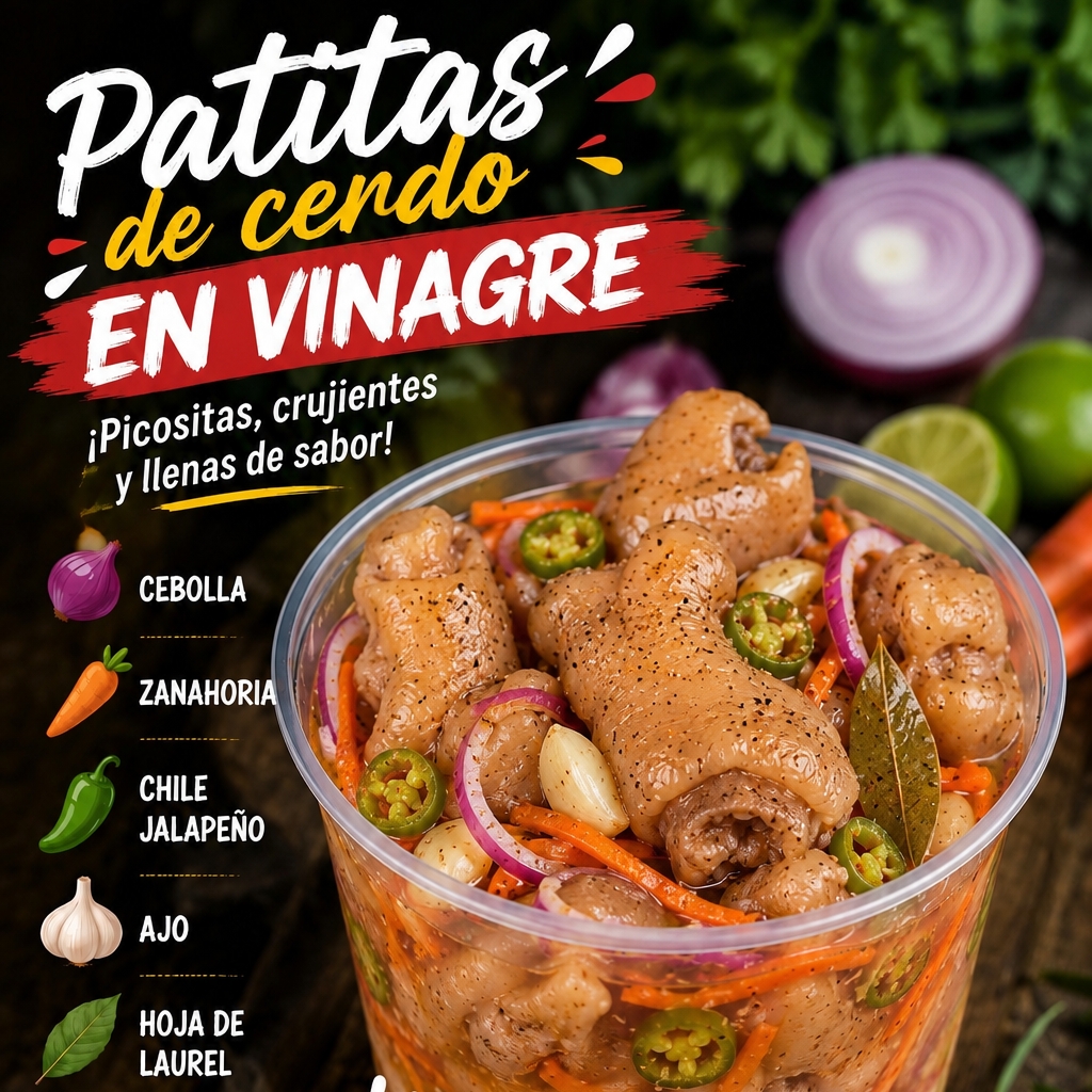 Patitas en vinagre