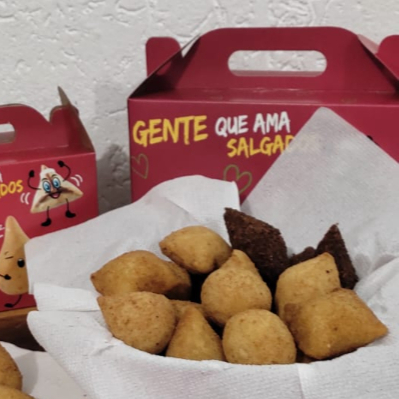 15 Unid. Salgados fritos mistos