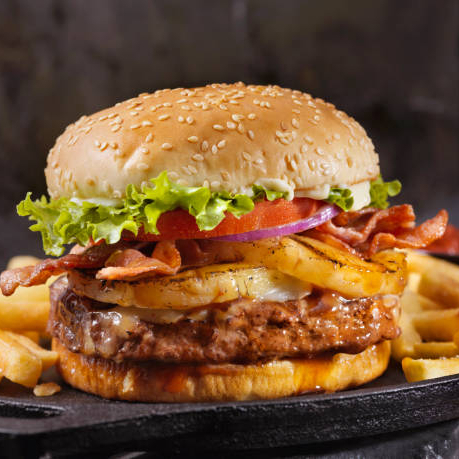 Hamburguesa Hawaiana