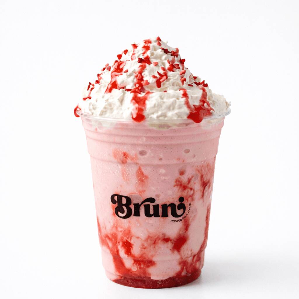 Frappe Fresas con Crema