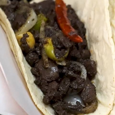 Taco Individual de Moronga