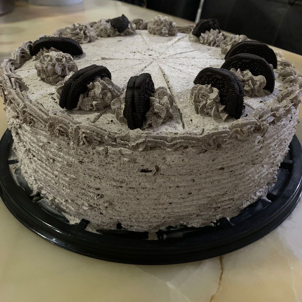 Rebanada pastel 3 leches oreo