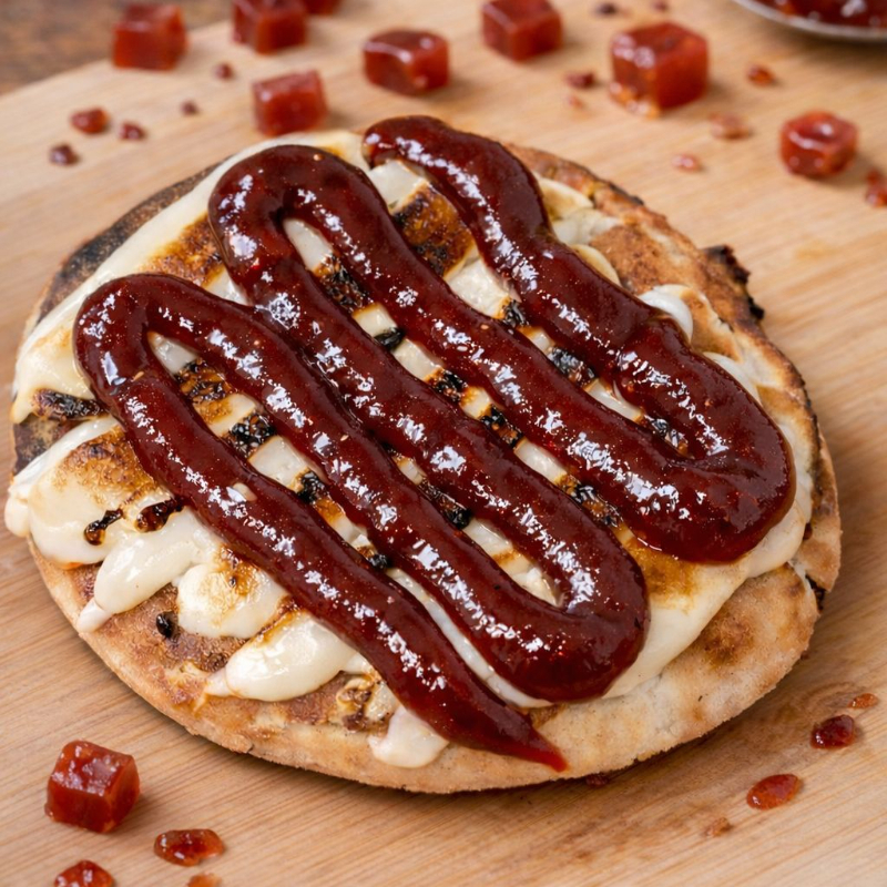 Feito com a nossa massa exclusiva, com Cream Chese, Chocolate Branco Caramelizado e Goiabada, hmnnn, divino!!!