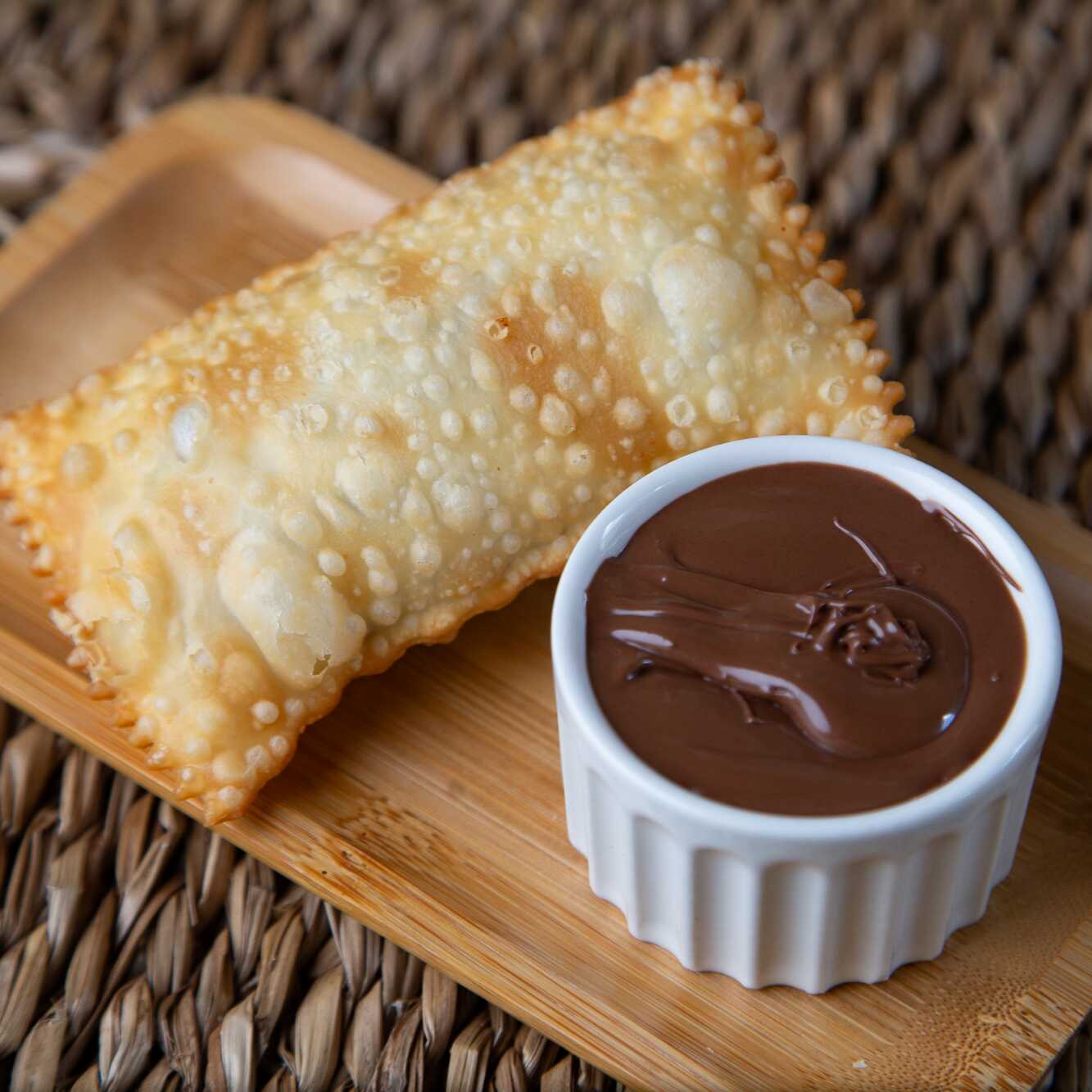 mini pastel doce de nutella original