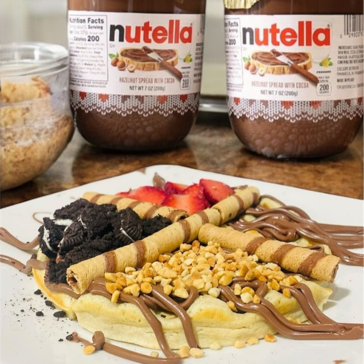 Waffle de Nutella