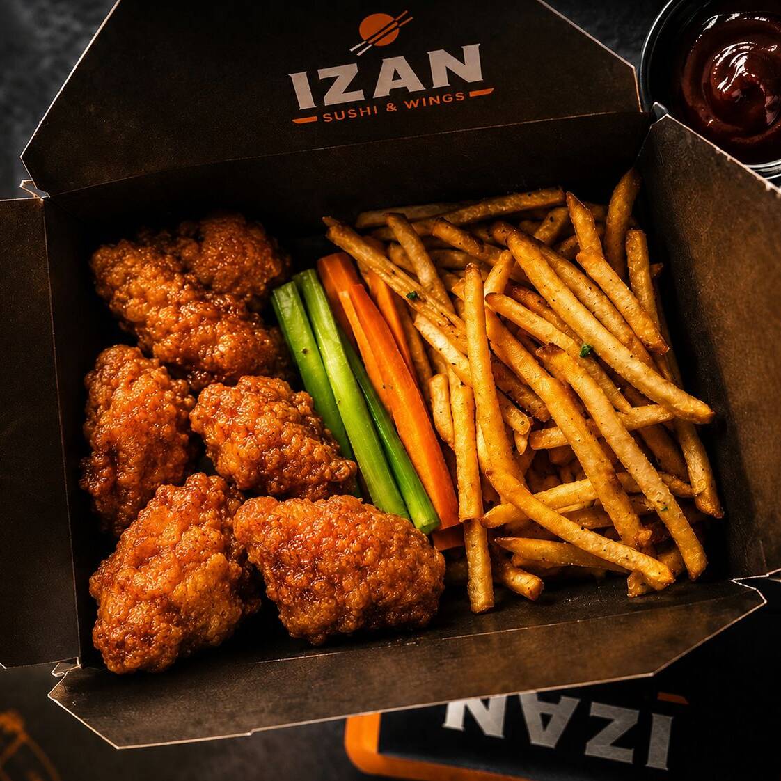5 Boneless + 150g papas
