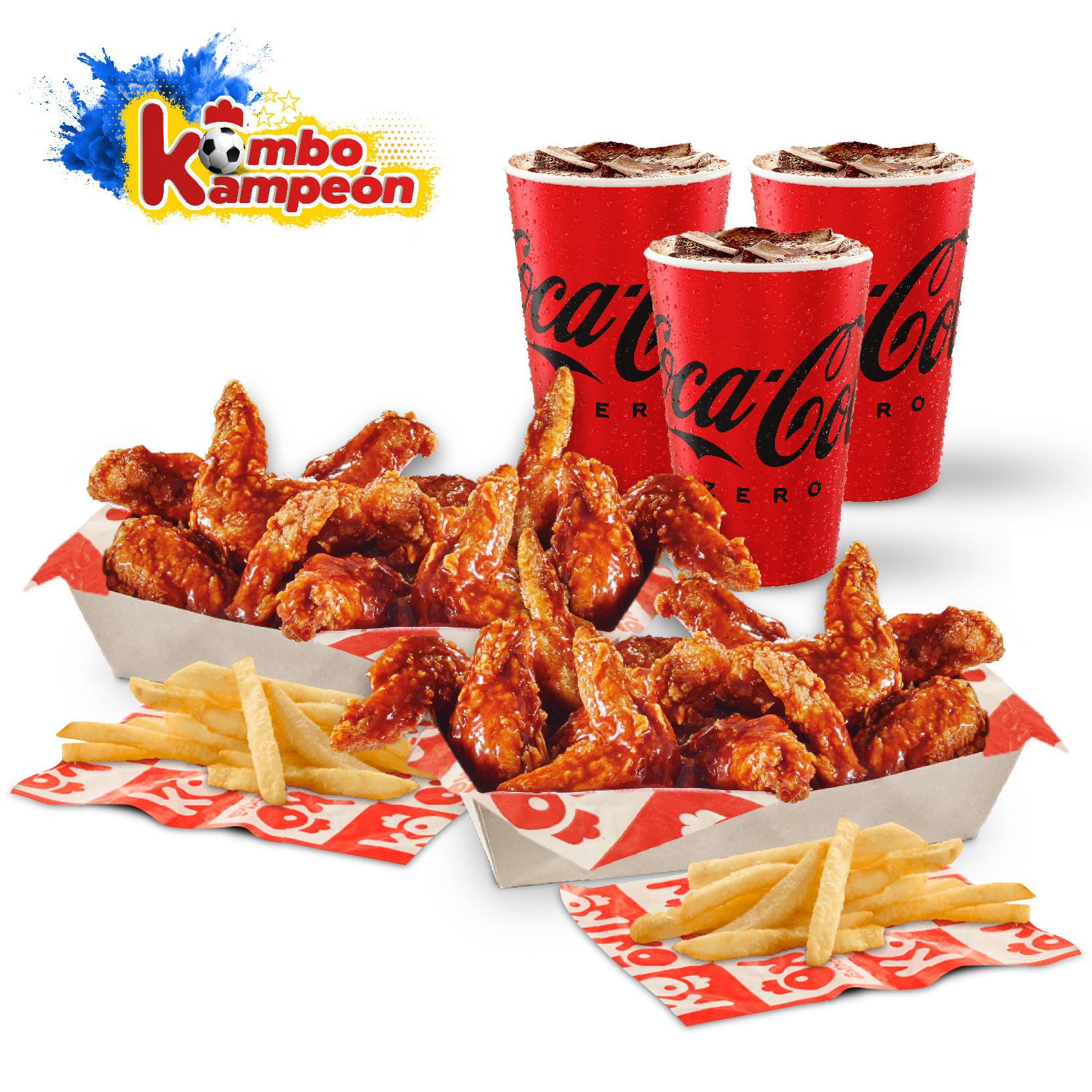 Alitas para compartir x 20