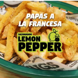 Papas a la Francesa Lemon Pepper.