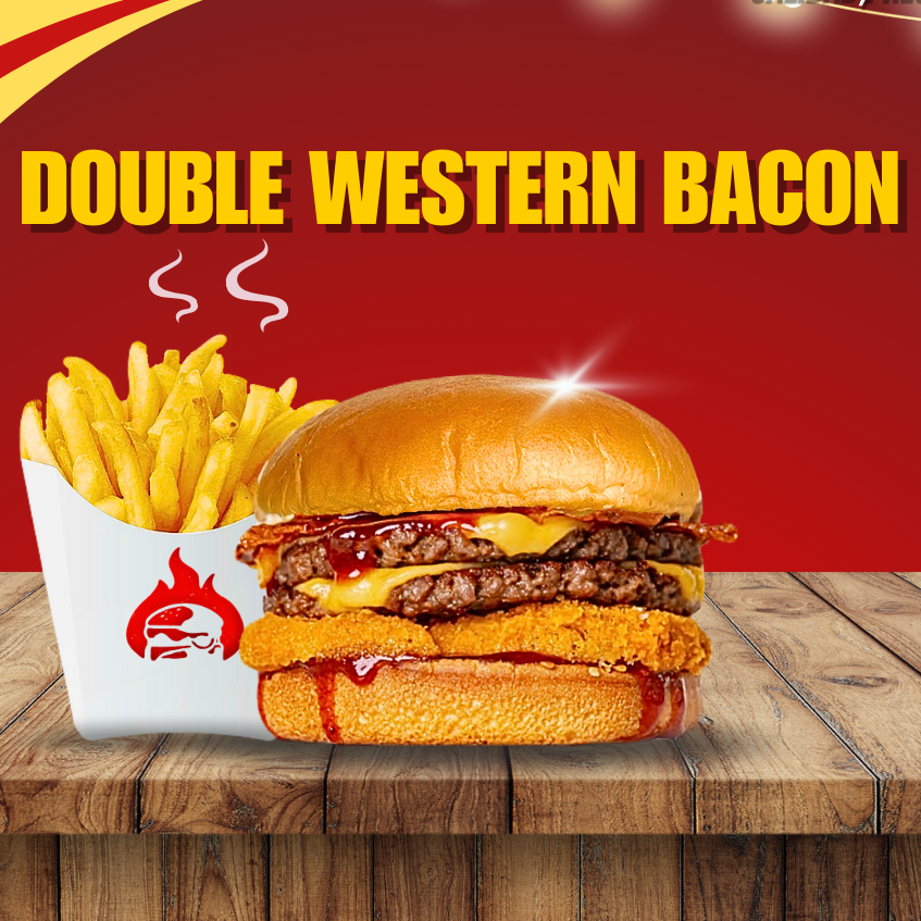 Double Western Bacon Est.