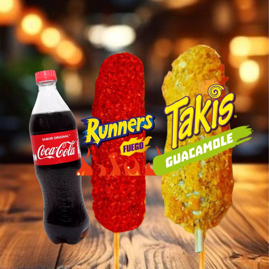 Banderilla Coreana Salchicha con Queso