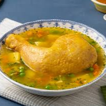 Caldo de Pollo Pierna