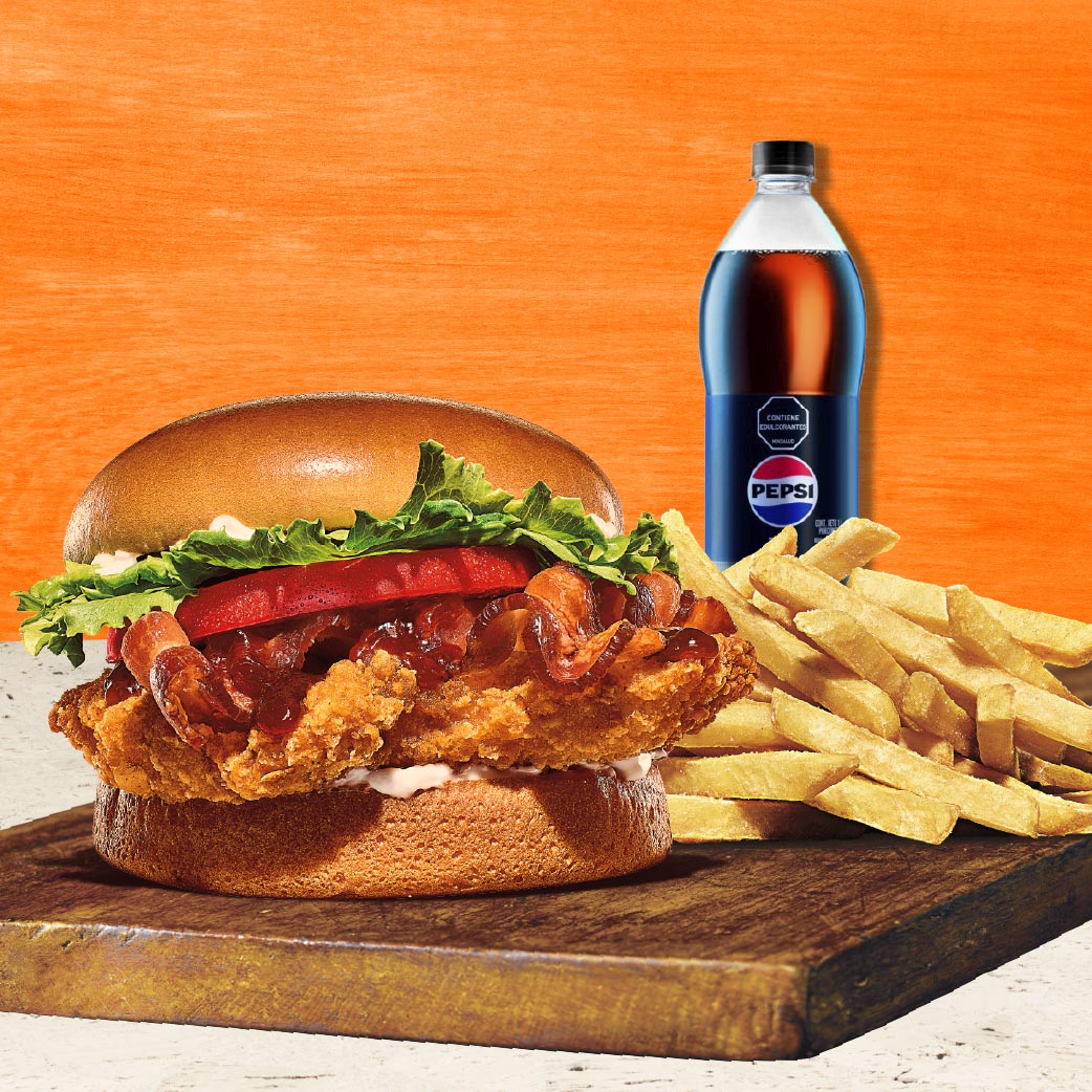 Combo BBQ Bacon Crispy Chicken